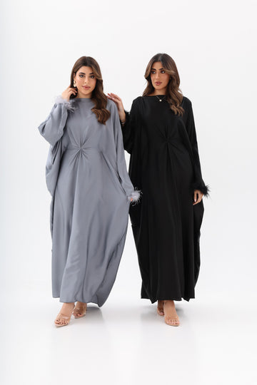 Ayla Feather Abaya