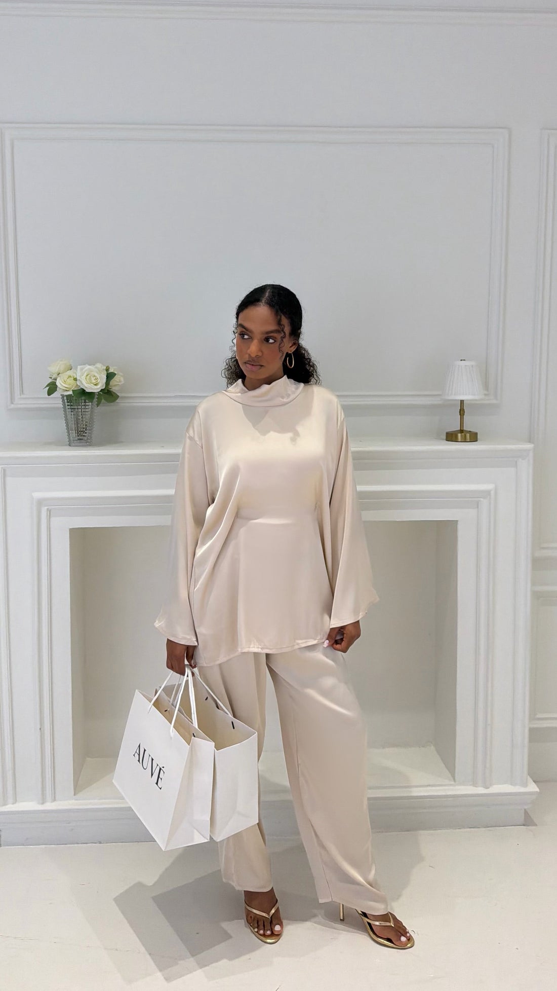 Silk Set – Pearl Beige