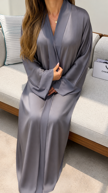 Classic Abaya Grey